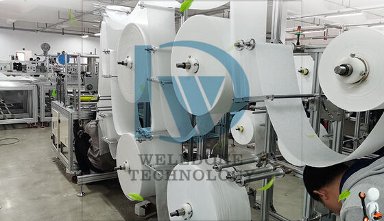 FFP3 FFP2 N95 ماسک صورت بدن ساخت 15.5kw تجهیزات کمکی