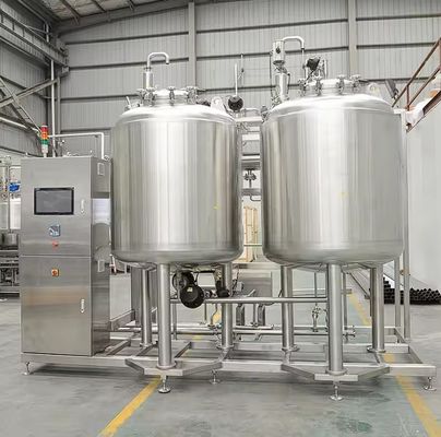 سیستم تمیز کردن اتوماتیک CIP ماشین لباسشویی فولاد ضد زنگ