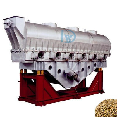 خشک کن بستر سیال لرزه دار برای دانه های دریا، نان نمک، خرده نان، سری ZLG، خشک کن خنک کننده لرزه