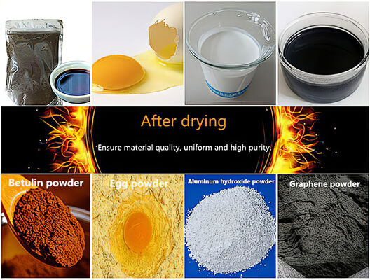 LPG-5 لابراتوار ماشین خشک کن خلاء با دمای پایین با ظرفیت 5 لیتر و کنترل دمای 30 ~ 300 ° C برای تبخیر 1 کیلوگرم / ساعت