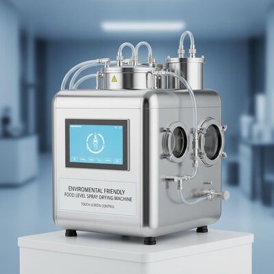 کنترل صفحه لمسی دستگاه خشک کن اسپری سازگار با محیط زیست و سطح مواد غذایی