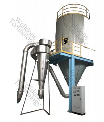صرفه جویی در انرژی و محیط زیست دوستانه SUS316L دستگاه خشک کن اسپری سانتریفیوژال برای خمیر رنگ