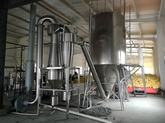 خشک کن اسپری مدل LPG سفارشی شده در سطح داروخانه با راندمان خشک شدن 70%