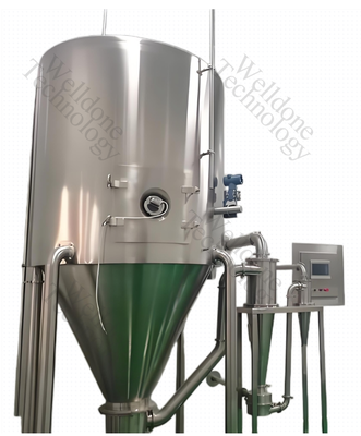 خشک کن اسپری با کارایی بالا SUS316L با کارایی خشک کردن 70٪ و ظرفیت بارگیری 5KGS / H-10000KGS / H