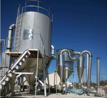 خشک کن اسپری گریز از مرکز LPG SUS316L با راندمان خشک کردن 70% ساخته شده و درجه غذا