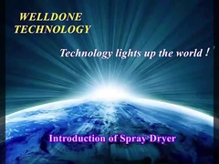 دستگاه خشک کن پاششی صنعتی 380 ولت SUS316L 55KW گاز/دیزل